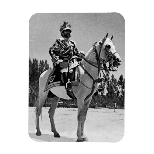 Haile Selassie - HIM - Rastafari - Jah Magnet (Vertical)