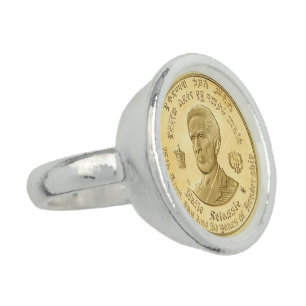 Haile Selassie - HIM - Rastafari - Jah Silver Ring