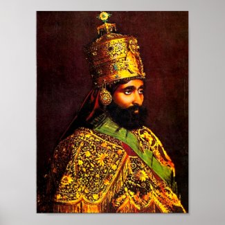 Haile Selassie I Coronation Poster