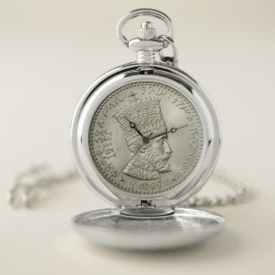 Haile Selassie I Jah Rastafari Rasta Reggae Roots  Pocket Watch