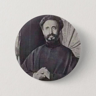 Haile Selassie I Pinback Button