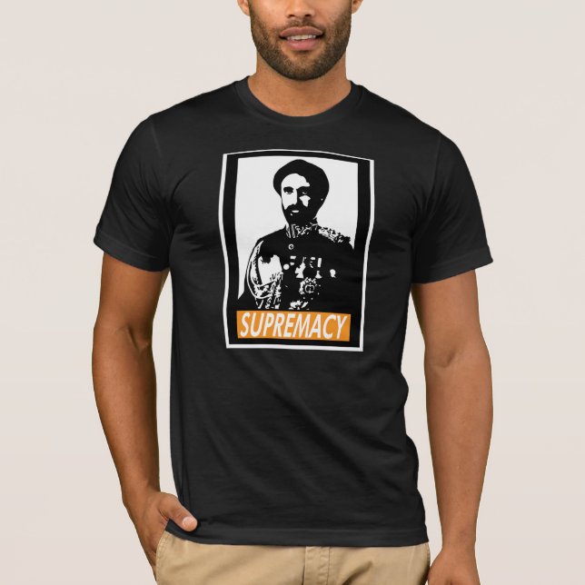 Haile Selassie I SUPREMACY T-Shirt (Front)