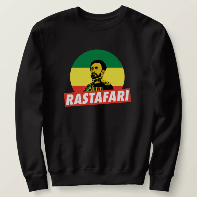 Jah Rastafari Kid Hoodie Haile Selassie LT15 main image 0