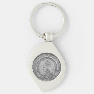 Haile Selassie Jah Rastafari Reggae Rasta Roots Tr Keychain