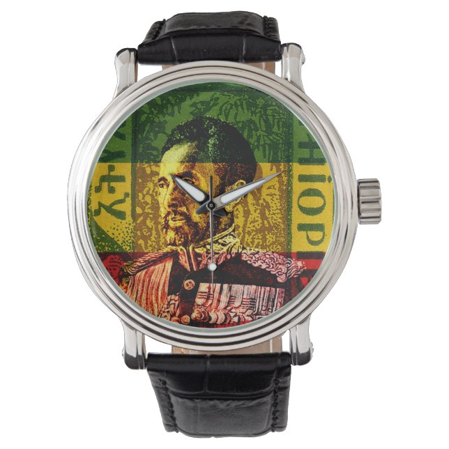 Haile Selassie King Watch (Front)