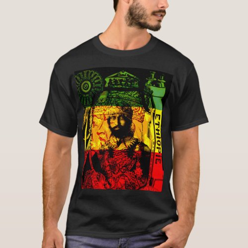 Haile Selassie Natural Mystic Emperor T_Shirt