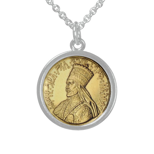 Haile Selassie Pendant (Front)