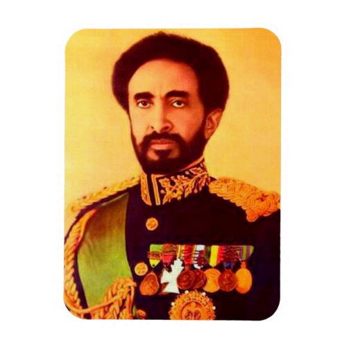 Haile Selassie _ Rastafara _ Reggae Rasta Magnet