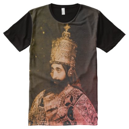 Haile Selassie - Rastafari Messiah - Reggae shirt