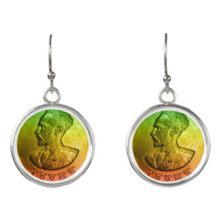 Haile Selassie Santeem Earrings