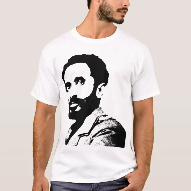 Haile Selassie T-Shirt | Zazzle
