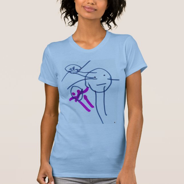 hailees drawing T-Shirt (Front)