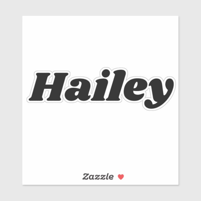 Hailey Sticker (Sheet)