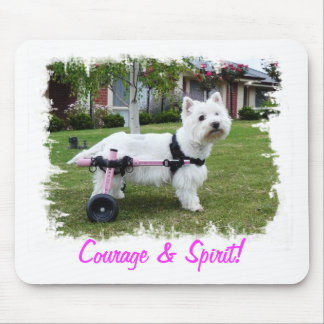 Hailey Westie mouse Pad