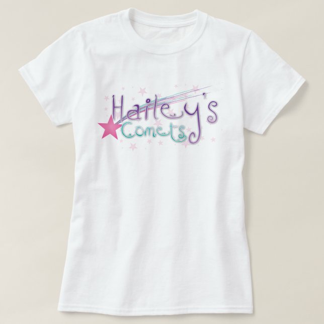 hailey's comets women's t-shirt (white) (Design Front)