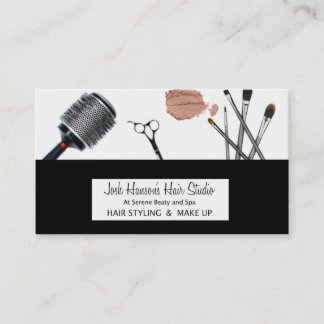 Hair and Makeup Business Card