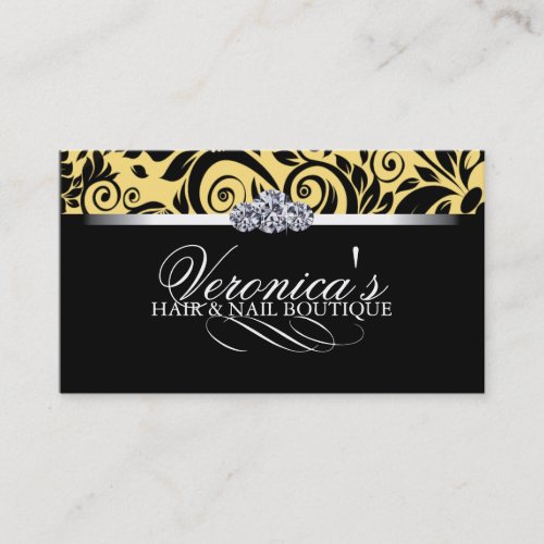 Hair and Nail Salon Business Cards