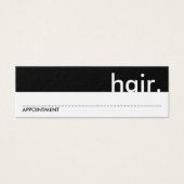 hair appointment card (Front)