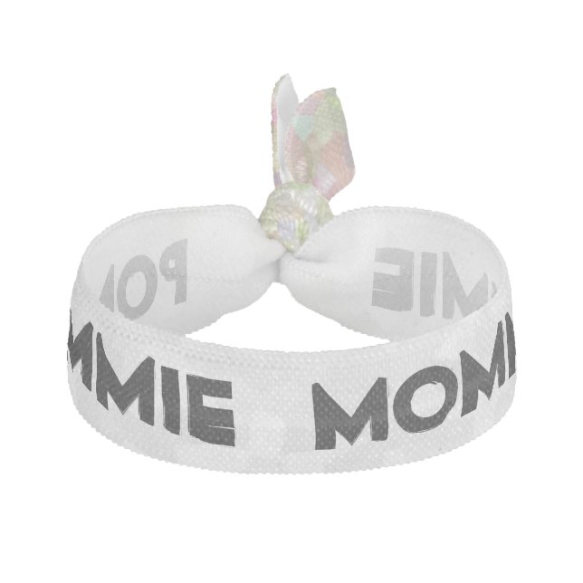 Hair Band - Pommie Mommie Ribbon Hair Tie (Front)