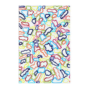 Hair Bands 24 x 36 Acrylic Wall Art