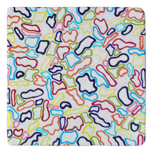 Hair Bands Marble Trivet