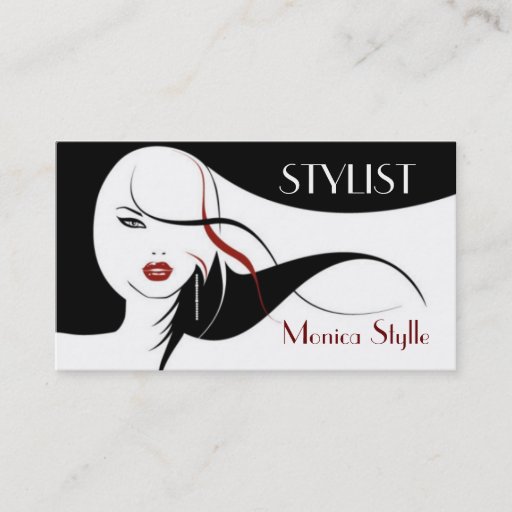 Customizable Hair, Beauty Salon, Cosmetologist , Spa Business Card