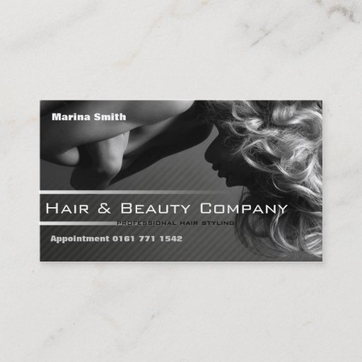 Customizable Hair &amp; Beauty Salon [fully customizable] Business Card