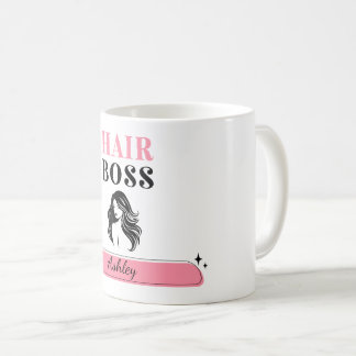 Hair Boss Personalized Stylist Mug