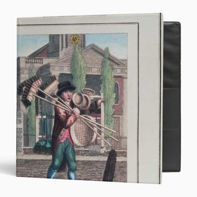 Hair Brooms, Shoreditch Church 3 Ring Binder (Front/Inside)