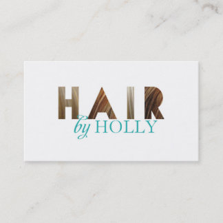 Hair by Holly Custom Business Cards