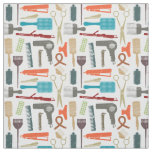 Hair Care Pattern Fabric