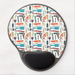 Hair Care Pattern Gel Mouse Pad