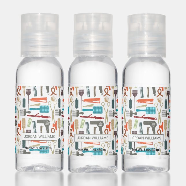 Hair Care Pattern Hand Sanitizer (Set)