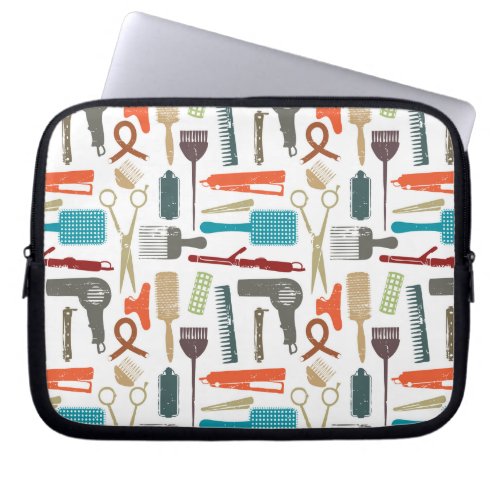 Hair Care Pattern Laptop Sleeve