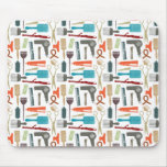 Hair Care Pattern Mouse Pad