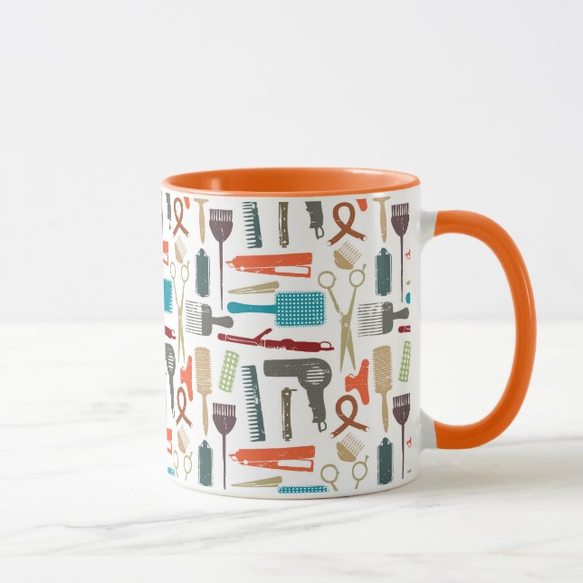 Hair Care Pattern Mug (Right)