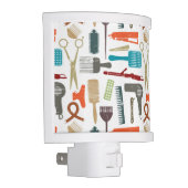 Hair Care Pattern Night Light (Right)