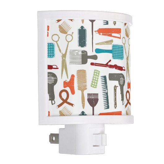 Hair Care Pattern Night Light (Right)