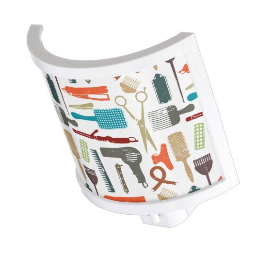 Hair Care Pattern Night Light (Angled)