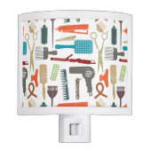 Hair Care Pattern Night Light (Front)