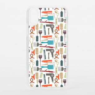 Hair Care Pattern iPhone XS Case