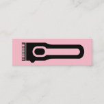 Hair Clipper | Barber | Hair Stylist Mini Business Card at Zazzle