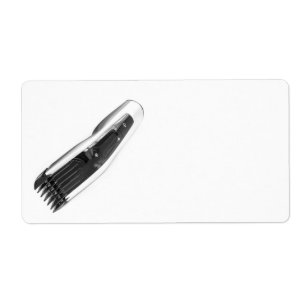 Hair clipper label