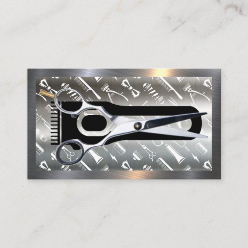 Hair Clippers  Scissors  Barber  Business Card