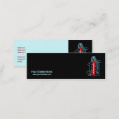 HAIR COSMETICS NAILS - Card, Business, Profile Mini Business Card (Front/Back)