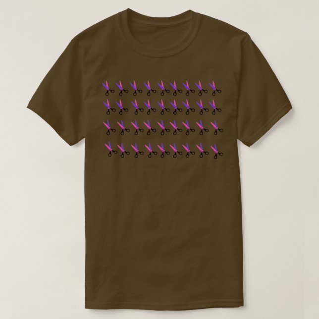 Hair Cutting Scissors for Hair Stylists T-Shirt (Design Front)