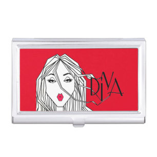 “Hair Diva”  Business Card Case