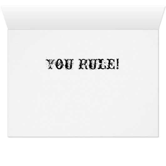 Hair Diva - You Rule! (Inside Horizontal (Bottom))