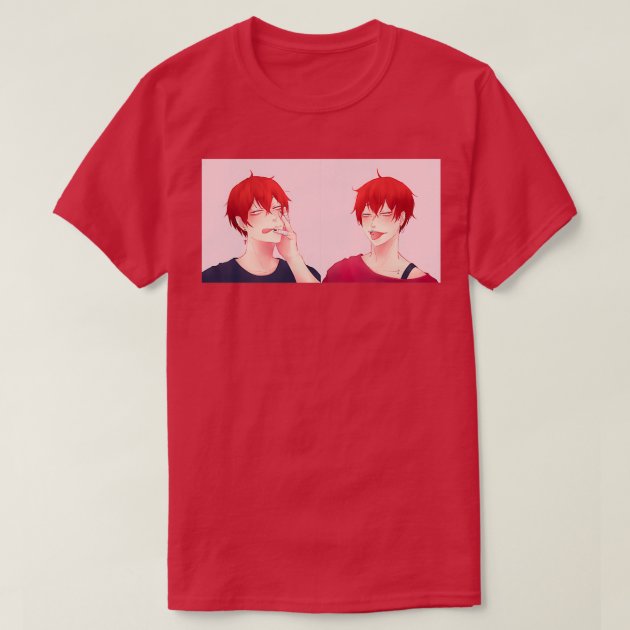 Hair Down Tendou Satori Pair T Shirt Zazzle