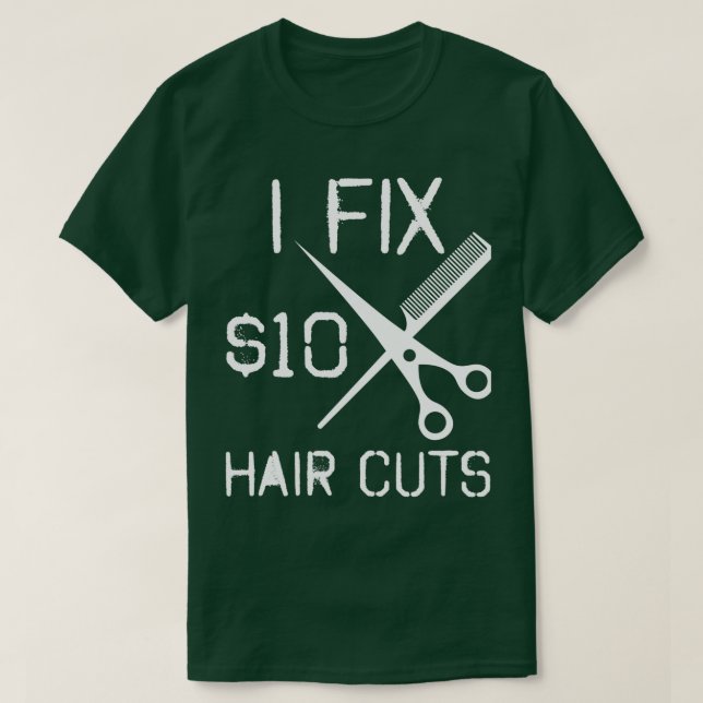 Hair Dresser Barber Hair Stylist And Salon Owner T-Shirt (Design Front)